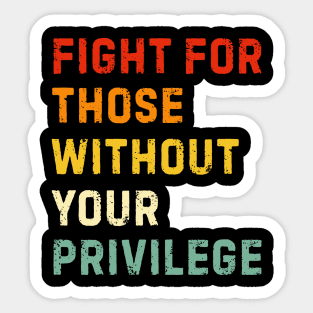 White-Privilege Sticker